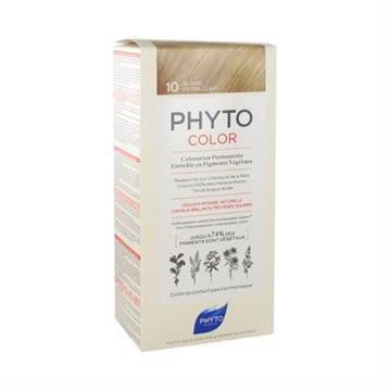 Phyto Phytocolor 10 Çok Açık Sarı - Bitkisel Saç Boyası